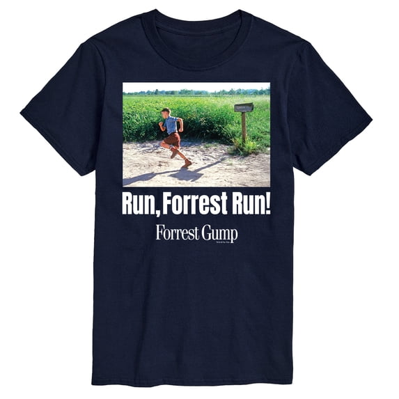 Forrest Gump - Run Forrest Run - Men's Short Sleeve Graphic T-Shirt