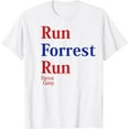thumbnail image 1 of Forrest Gump Run Forrest Run Red And Blue Title Logo T-Shirt mens t shirt，white，women，funny，misfits，men，journey, 1 of 4