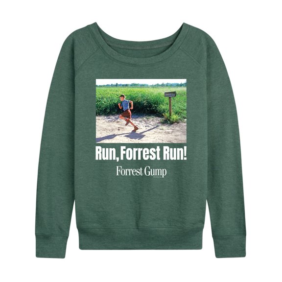 Forrest Gump - Run Forrest Run - Women's Lightweight French Terry Long Sleeve Shirt