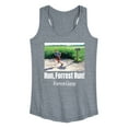 thumbnail image 1 of Forrest Gump - Run Forrest Run - Women's Racerback Tank Top, 1 of 5