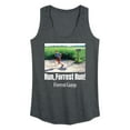 thumbnail image 1 of Forrest Gump - Run Forrest Run - Women's Racerback Tank Top, 1 of 5