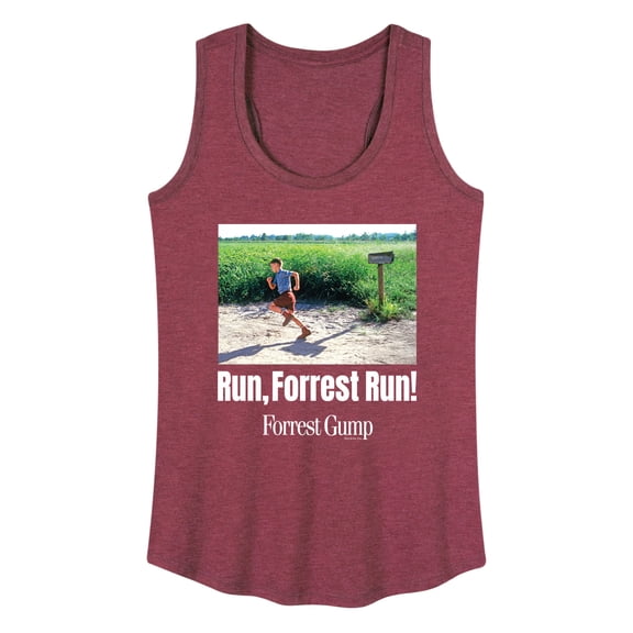 Forrest Gump - Run Forrest Run - Women's Racerback Tank Top