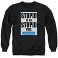 thumbnail image 1 of Forrest Gump - Stupid Is - Crewneck Sweatshirt - X-Large, 1 of 2
