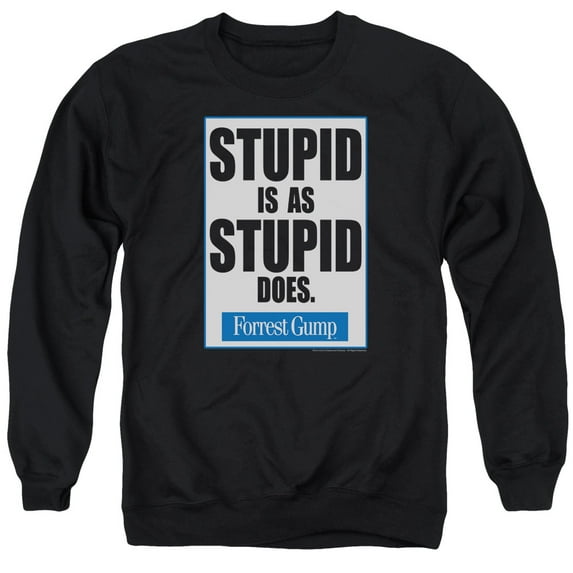 Forrest Gump - Stupid Is - Crewneck Sweatshirt - X-Large