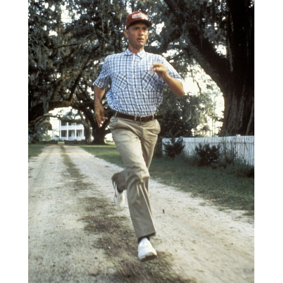 Forrest Gump Tom Hanks Running 24x36 Movie Poster HD Aluminum Wall Art