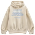 thumbnail image 1 of Forrest Gump - Whats Normal Anyway - Women's Oversized Fleece Hoodie Sweatshirt, 1 of 3