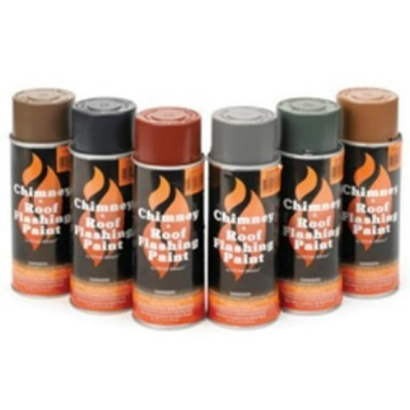 Forrest Paint Co. 1A464E811 Brown Steel Roof And Flashing Paint - Brown - 12 oz Spray Can