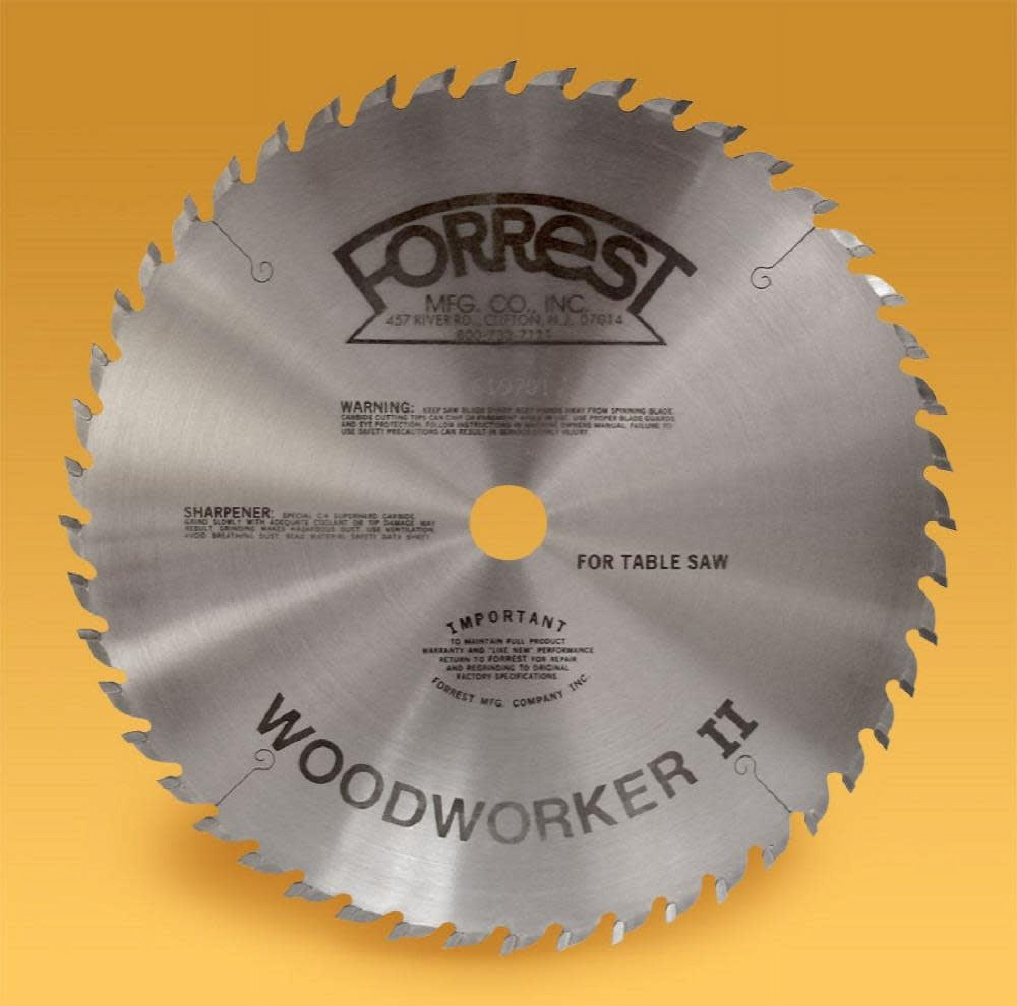 Forrest Ww10407125 Woodworker Ii 10 In. Blade
