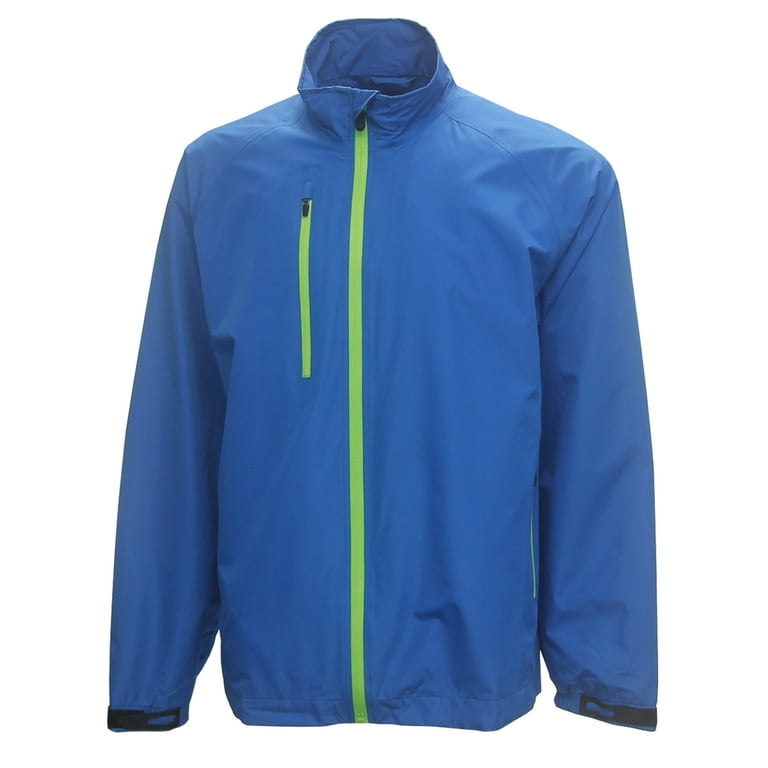 Forrester's Men's Waterproof Full-Zip Golf Rain Jacket, Medium