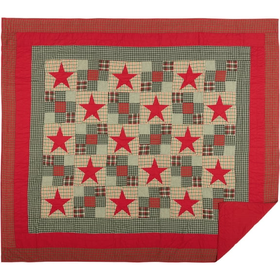 Forreston Ninepatch King Quilt 95x105