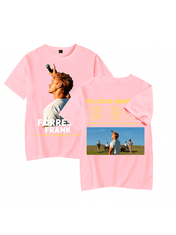Forrests Shirt 2026 The Jesus Merch Franks Generations Tour Tshirts Shirt Music Graphic Print Tee for Fans
