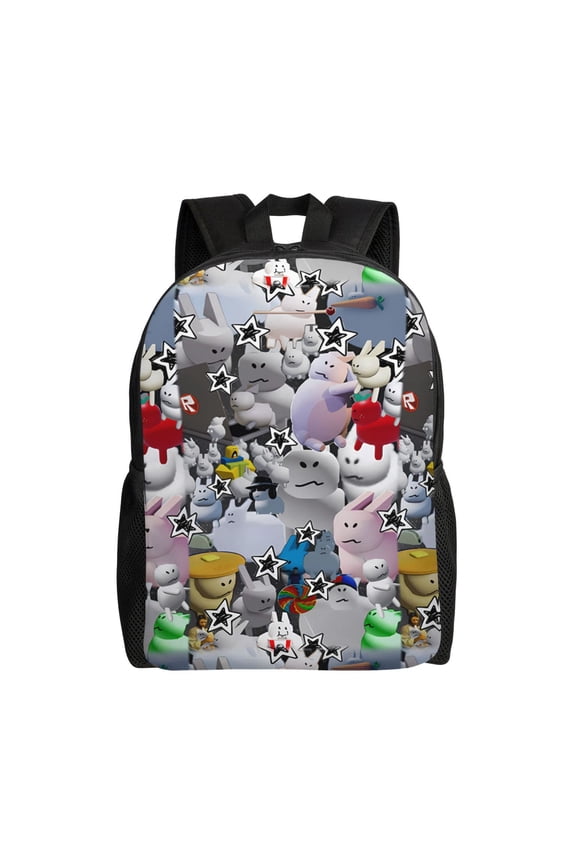 Forsaken Gubby Backpack,3d Print Laptop Backpack Lightweight Casual Daypack Bookbag Multi-Function Travel Backpack
