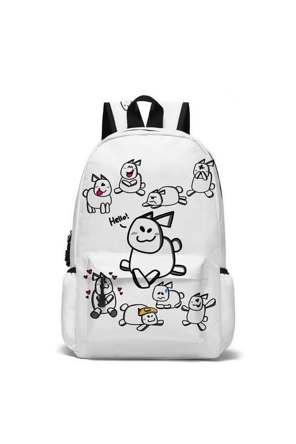 Forsaken Gubby Backpack Funny Cute Rabbit Gubby Large Capacity Laptop Backpack Travel Backpacks