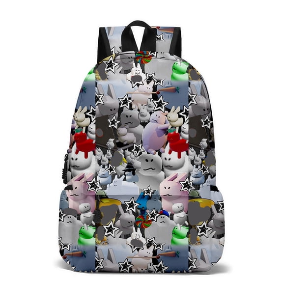 Forsaken Gubby Backpack Funny Cute Rabbit Gubby Large Capacity Laptop Backpack Travel Backpacks