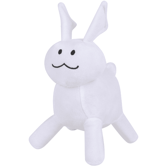 Forsaken Gubby Plush Toy, Forsaken Game Anime Characters Gubby, 11 Inch Gubby Plushie Rabbit Gubby Stuffed, Stuffed Figure Pillow, Gift for Games Fans Collectors and Display