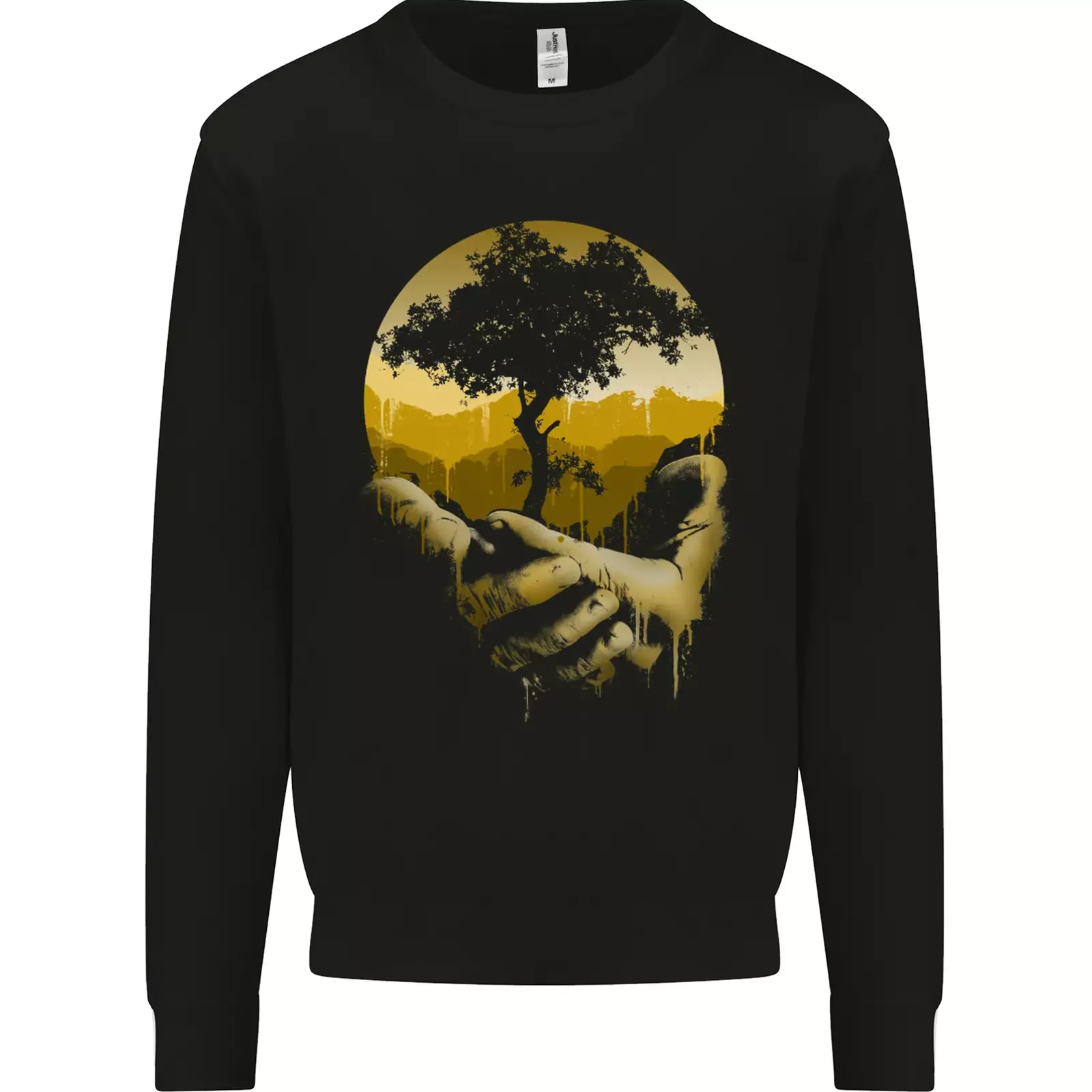 Forsaken Environment Climate Change Mens Sweatshirt Jumper