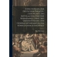 thumbnail image 1 of Forschungen zur deutschen Theater-geschichte des Mittelalters und der Renaissance. Hrsg. mit unterstützung der Generalintendantur der Königlichen Schauspiele (Paperback), 1 of 1