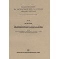 thumbnail image 1 of Forschungsberichte Des Wirtschafts- Und Ãber Bodenverformungen Bei Stark GestÃ¶rtem Und MÃ¤chtigem, WasserfÃ¼hrendem Deckgebirge Im Aachener Steinkohlengebiet: Aus, Book 123, (Paperback), 1 of 1