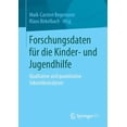 thumbnail image 1 of Forschungsdaten FÃ¼r Die Kinder- Und Jugendhilfe: Qualitative Und Quantitative SekundÃ¤ranalysen, (Paperback), 1 of 1