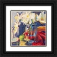 thumbnail image 1 of Forst, Beth A. 12x12 Black Ornate Wood Framed with Double Matting Museum Art Print Titled - Indiana Peonies, 1 of 4