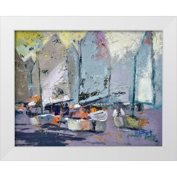 Forst, Beth A. 18x15 White Modern Wood Framed Museum Art Print Titled - Lemon Snickety