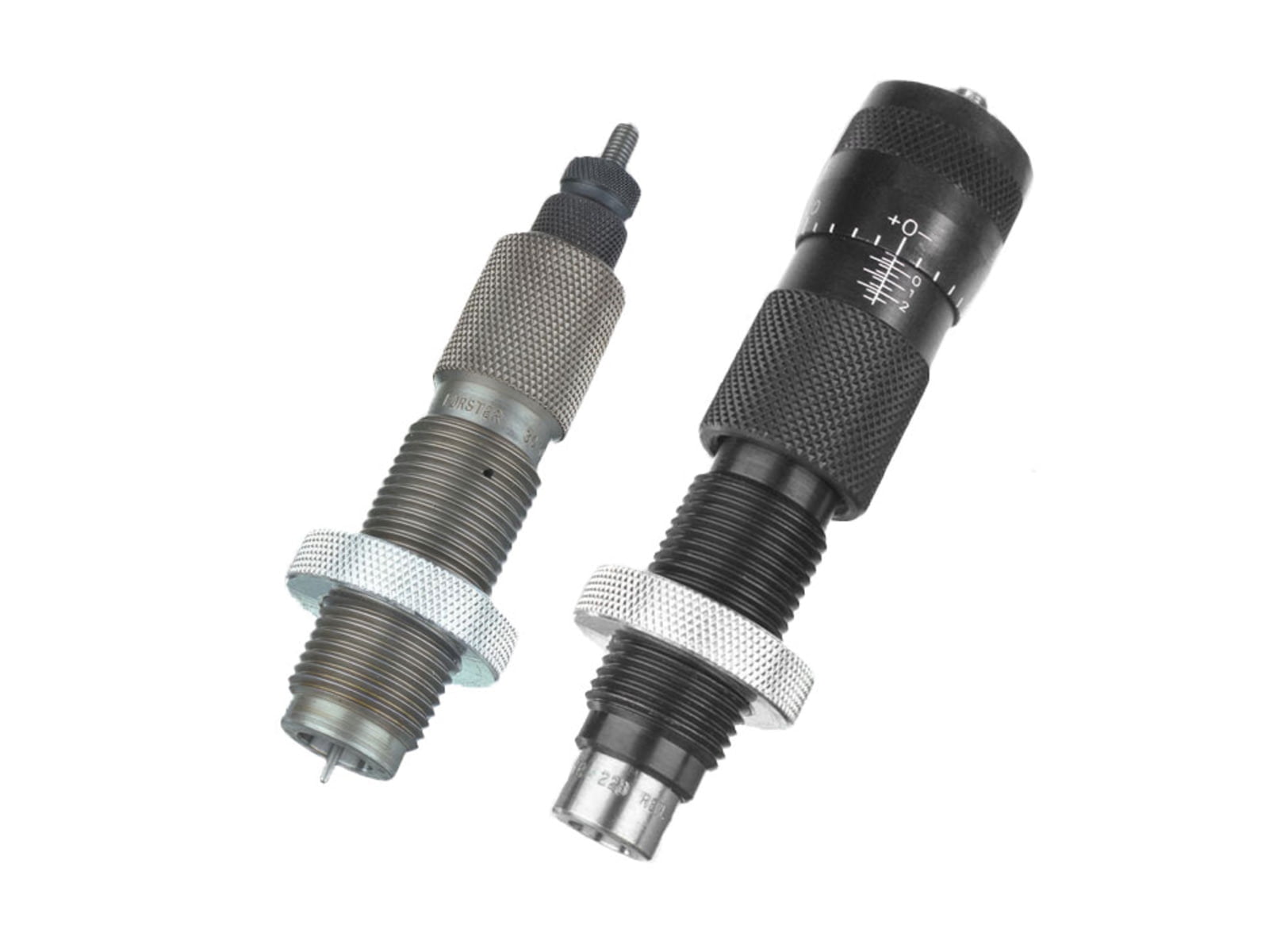 Forster 223 Rem Ultra Micrometer Seater & Full Length Sizing Die Set