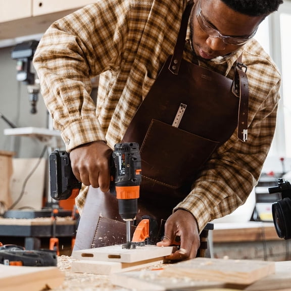 Forstner Bit Set 18 Pcs, 15-40mm Forstner Bit Set for Wood, High Speed Forster Bites Set with Storage Case, Carbide Tipped Foster Drill Bit Set for Woodworking (Round Shank)