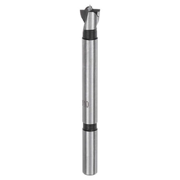 Forstner Drill Bit 25/64"(10mm) High-Speed Steel Multi-tooth Forstner Bit for Wood Plywood Plastic Drilling Tool