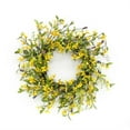 thumbnail image 1 of Forsythia Wreath 27"D Polyester, 1 of 1