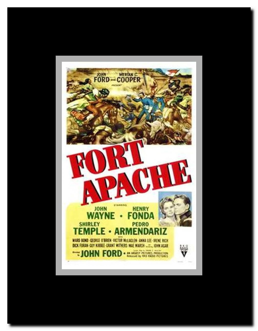 Fort Apache Framed Movie Poster
