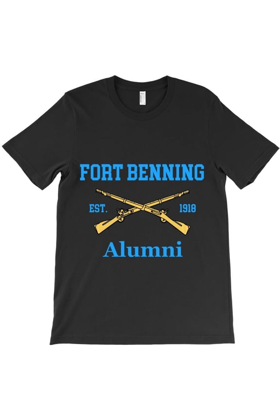 Fort Benning Alumni Est 1918 Funny Grunt College Military H36361 Unisex T-Shirt, Up to 5XL Available