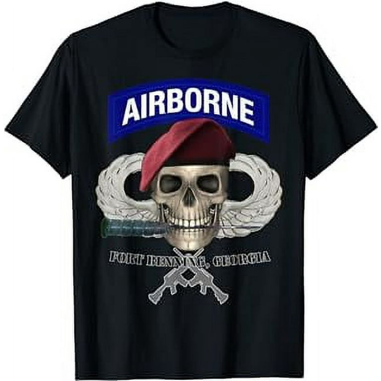 Fort Benning Army Base-Airborne Training-Columbus Ga T-Shirt Fort Benning Army Base-Airborne Training-Columbus Ga T-Shirt