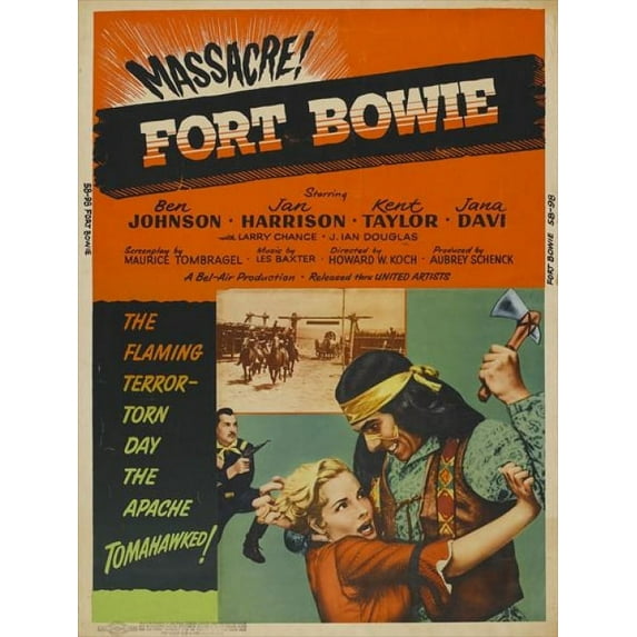 Fort Bowie Movie Poster (11 x 17)