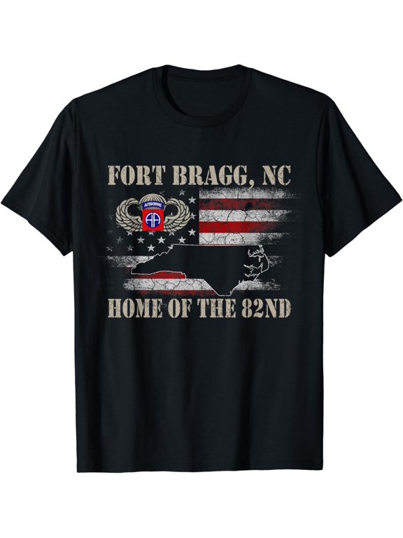 Fort Bragg NC Home Of The 82nd Airborne Tshirt, Veterans Day T-Shirt