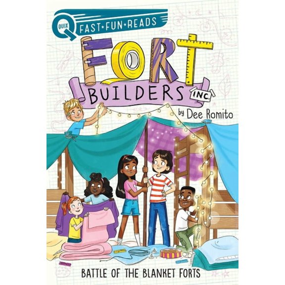 Fort Builders Inc. Battle of the Blanket Forts: A Quix Book, Book 3, (Paperback)