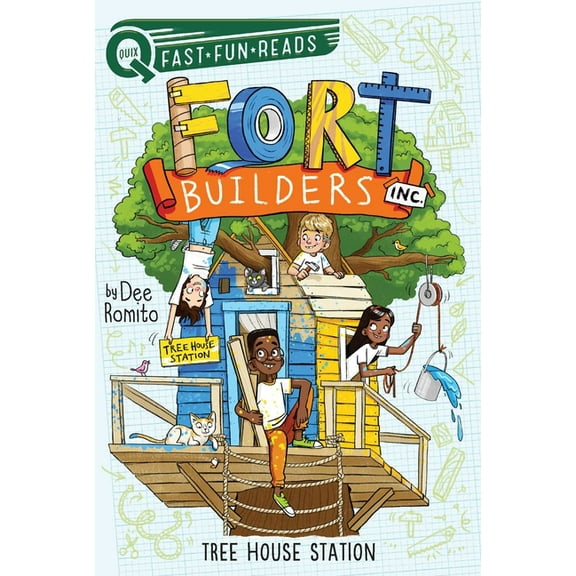 Fort Builders Inc. Tree House Station: A Quix Book, Book 4, (Paperback)