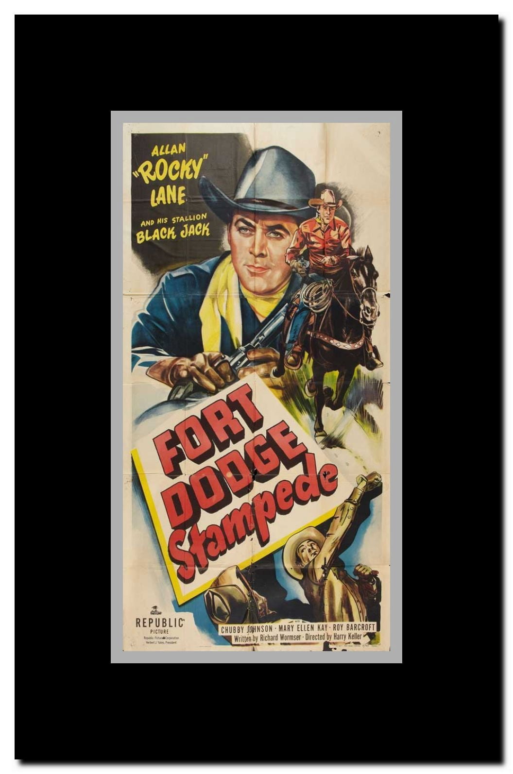 Fort Dodge Stampede Framed Movie Poster