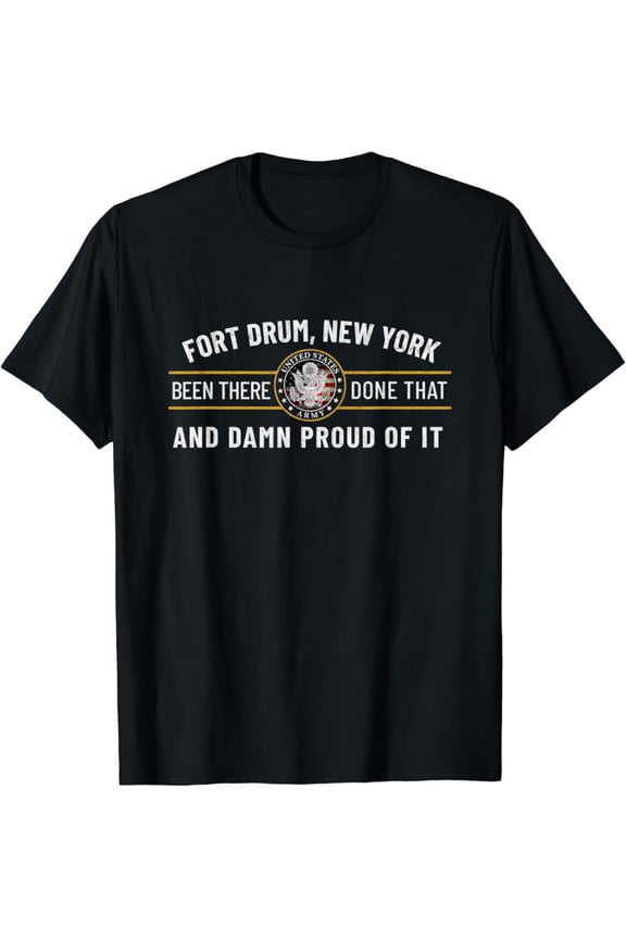Fort Drum 10Th Mountain Division York Alumni T-Shirt BLACK Unisex S-5XL Hot Trending Shirt, Vintage Birthday Gift