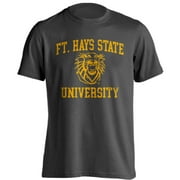 Fort Hays State University Tigers FHSU Distressed Retro Short Sleeve T-Shirt