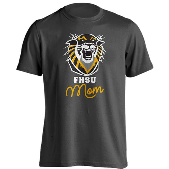 Fort Hays State University Tigers Mom Proud Parent Short Sleeve T-Shirt