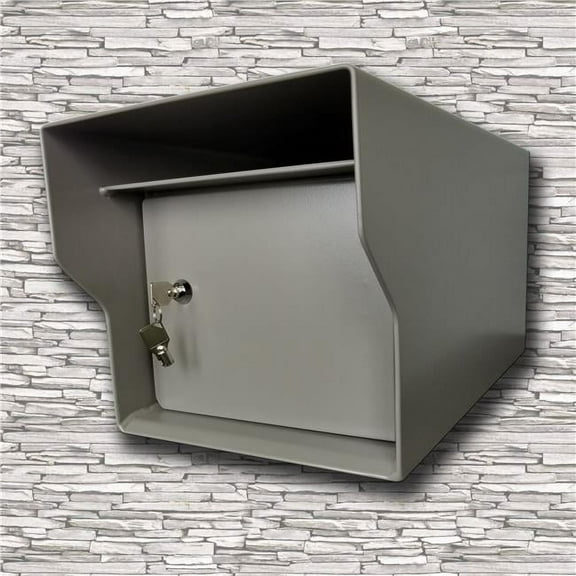 Fort Knox M1-LT G Mailbox- Gray