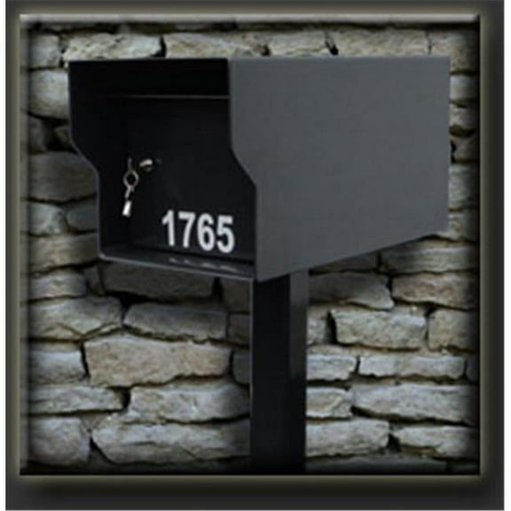 Fort Knox  Mailbox- Black