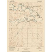Fort Laramie Wyoming Quad - USGS 1952 Poster Print by USGS USGS 24 x 36 # WYFL0001