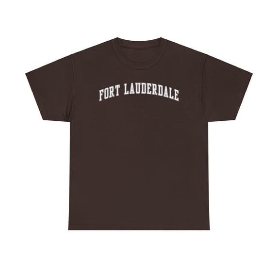Fort Lauderdale Florida Shirt Gifts Tshirt Crew Neck Short Sleeve