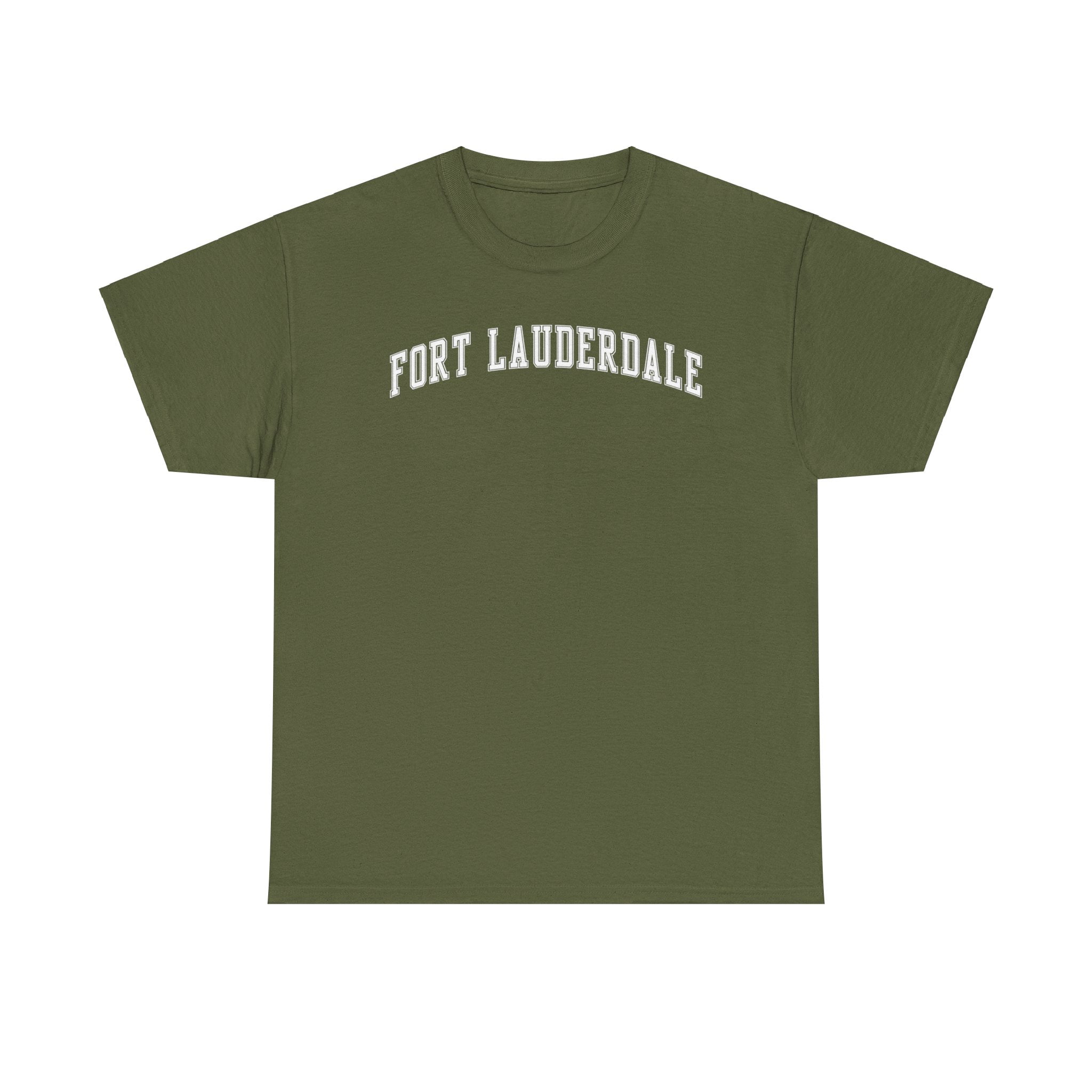 Fort Lauderdale Florida Shirt Gifts Tshirt Crew Neck Short Sleeve ...