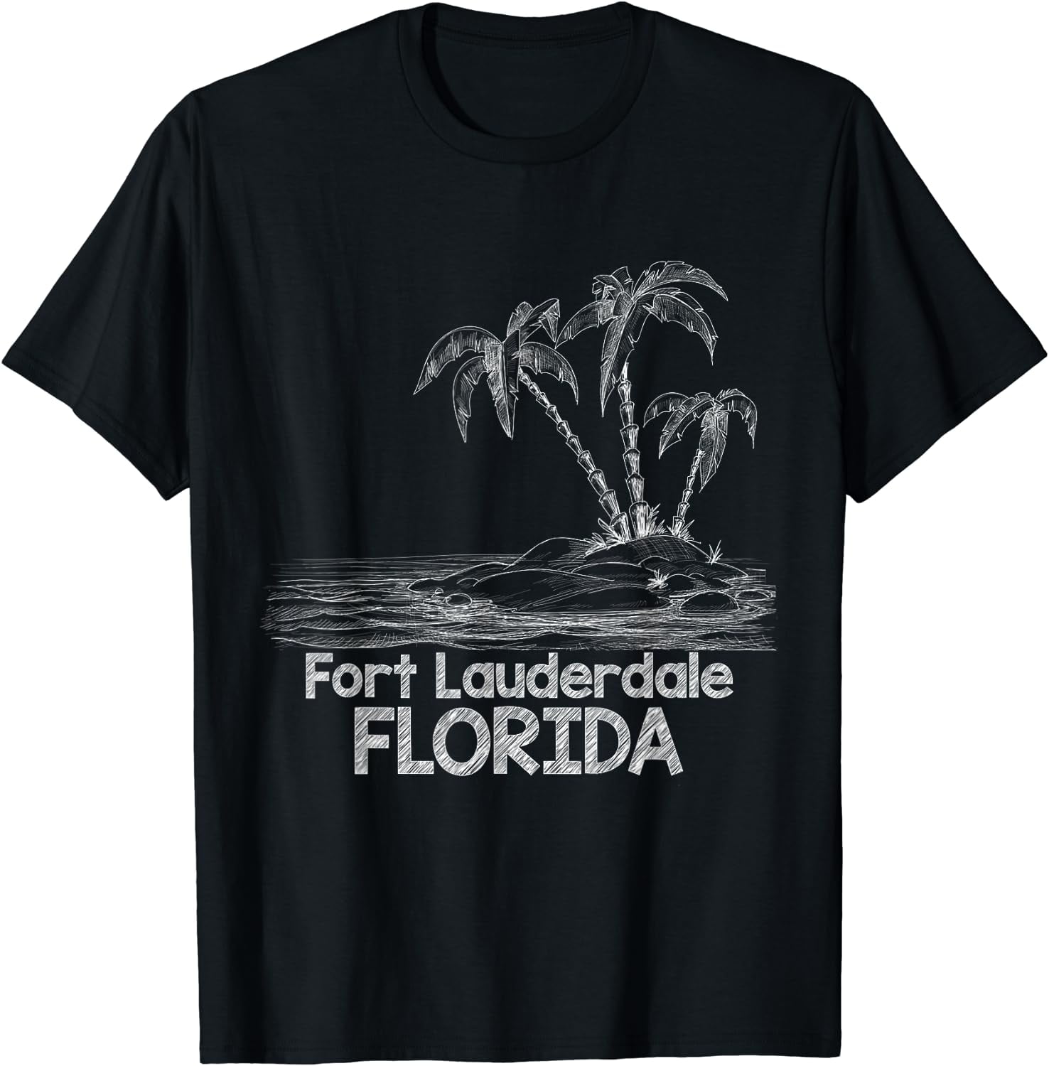 Fort Lauderdale TShirt Family Vacation Cruise Shirt Florida Black Small