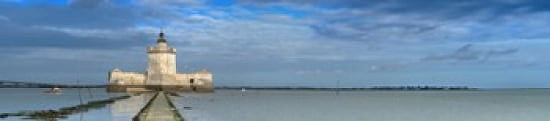 Fort Louvois Bourcefranc-Le-Chapus Charente-Maritime Poitou-Charentes France Canvas Art - Panoramic Images (22 x 5)