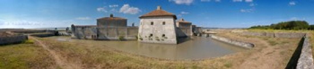 Fort Lupin Saint-Nazaire-sur-Charente Charente-Maritime Poitou-Charentes France Canvas Art - Panoramic Images (44 x 10)
