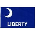 thumbnail image 1 of Fort Moultrie Liberty Flag House Banner 3x5 ft Crescent Moon Charleston 100D, 1 of 1
