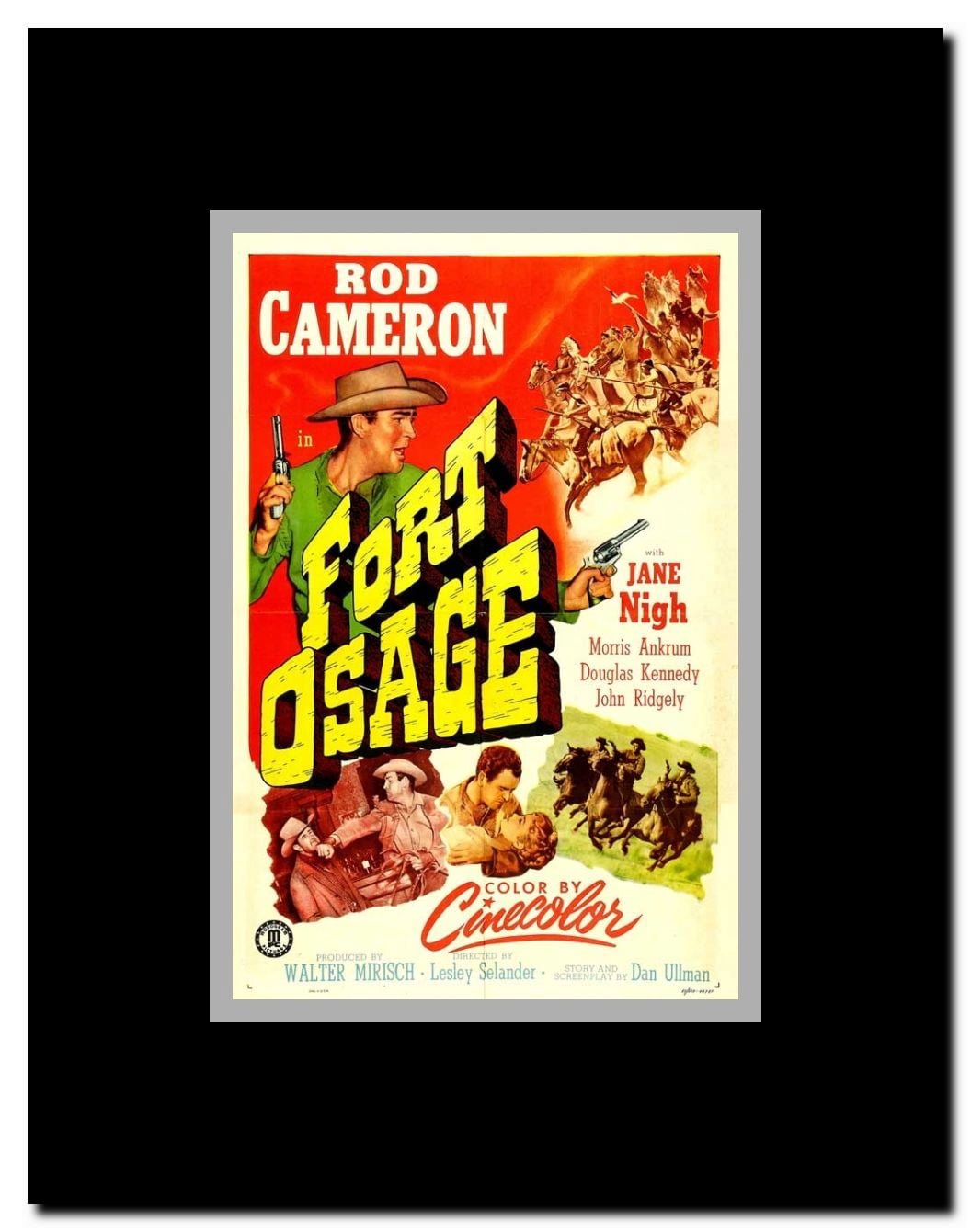 Fort Osage Framed Movie Poster